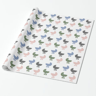 Papel De Presente Carrinhos de Bebê Fofos