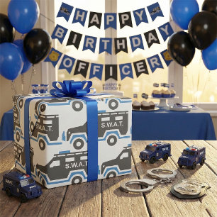 Papel De Presente carro SWAT