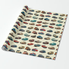 Papel De Presente Carros