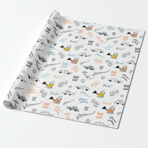 Papel De Presente Carros e veículos; papel de embalagem de presente 