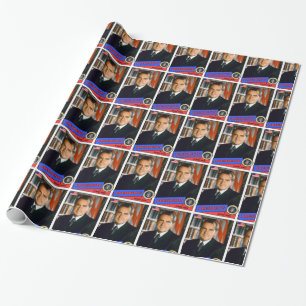 Papel De Presente Cartão de beisebol de Richard Nixon