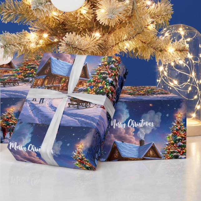 Papel De Presente Cartão postal de Natal (Feriados)