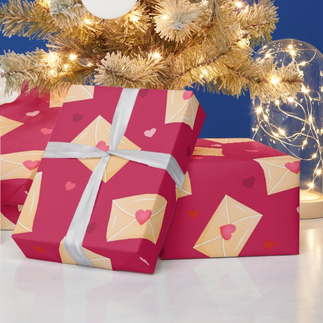 Papel De Presente Cartas de Amor (Feriados)