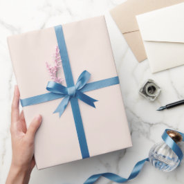 Papel De Presente Cartas de Amor Românticas Lindas Casamento Blush