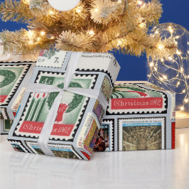 Papel De Presente Cartazes de Natal ao redor do mundo