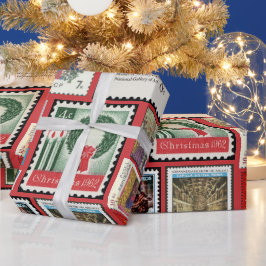 Papel De Presente Cartazes de Natal ao redor do mundo