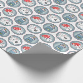 Papel De Presente Cartões De Jogada De Jogo De Casino
