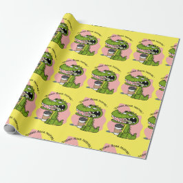 Papel De Presente cartoon, crocodilo 