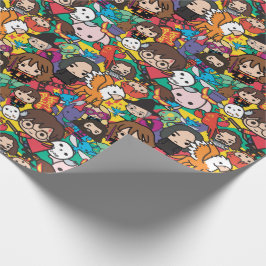 Papel De Presente Cartoon Harry Potter Character Tosn