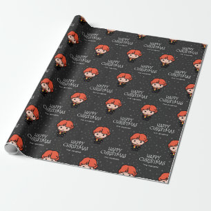 Papel De Presente Cartoon Weasley Personalizado   Feliz Natal