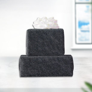 Papel De Presente Carvão Grain Faux Leather