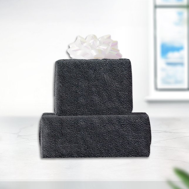 Papel De Presente Carvão Grain Faux Leather (Criador carregado)