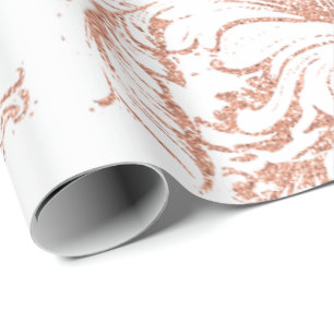 Papel De Presente Casa de campo branca real Dourado de Antonietta do
