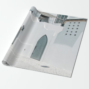 Papel De Presente Casa de concreto branco
