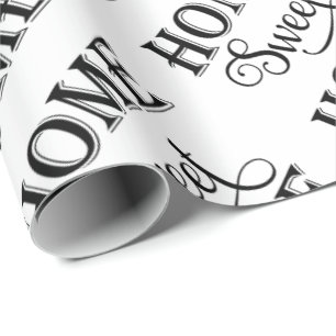 Papel De Presente Casa doce Home