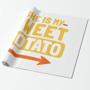 Papel De Presente Casais Engraçados Que Correspondem Ela É A Minha B