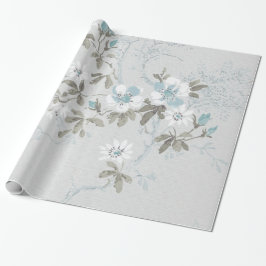 Papel De Presente Casamento Branco