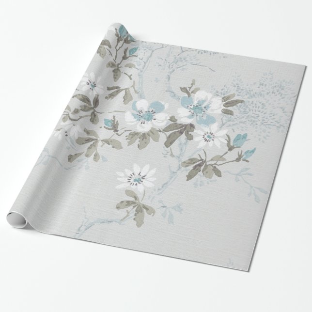 Papel De Presente Casamento Branco (Desenrolado)