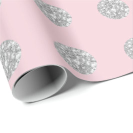 Papel De Presente Casamento de bolinhas, Rosa Rosa Rosa Rosa-Rosa-Ro