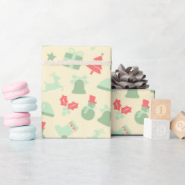 Papel De Presente Casamento Sazonal de Artista Sofisticado e Elegant