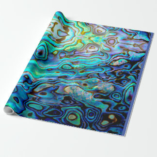 Papel De Presente casca de Abalone