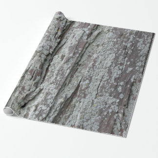 Papel De Presente Casca de Árvore