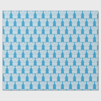Papel De Presente Casgewood-azul-Corinthian