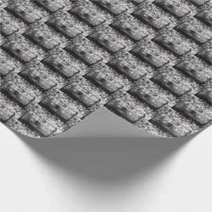 Papel De Presente Cassete áudio retro