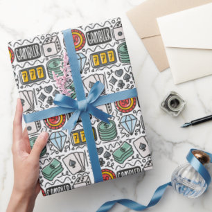 Papel De Presente Cassino de Jogos de Poker