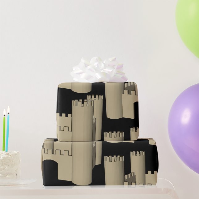 Papel De Presente Castelo Aberto (Criador carregado)