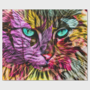 Papel De Presente Cat Kitten Artsy