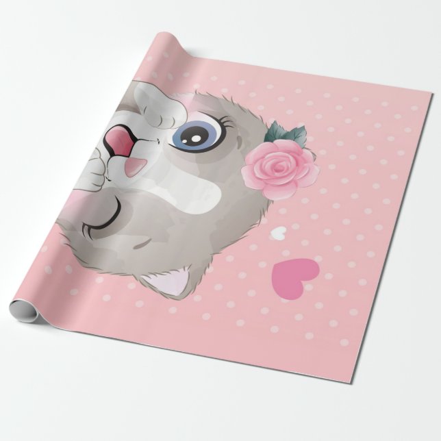 Papel De Presente Cat Lover | Pequenos Gatinhos Cujos (Desenrolado)