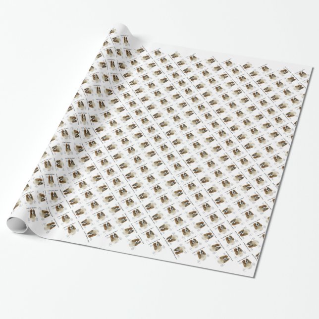 Papel De Presente Cavaleiro Como Nenhuma Outra Raça (Desenrolado)
