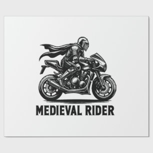 Papel De Presente Cavaleiro medieval