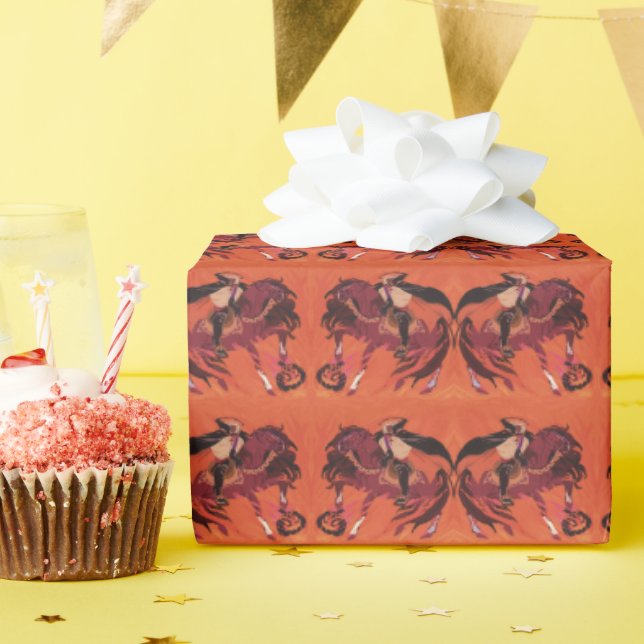 Papel De Presente Cavaleiro Sem Cabeça (Festa de aniversário)