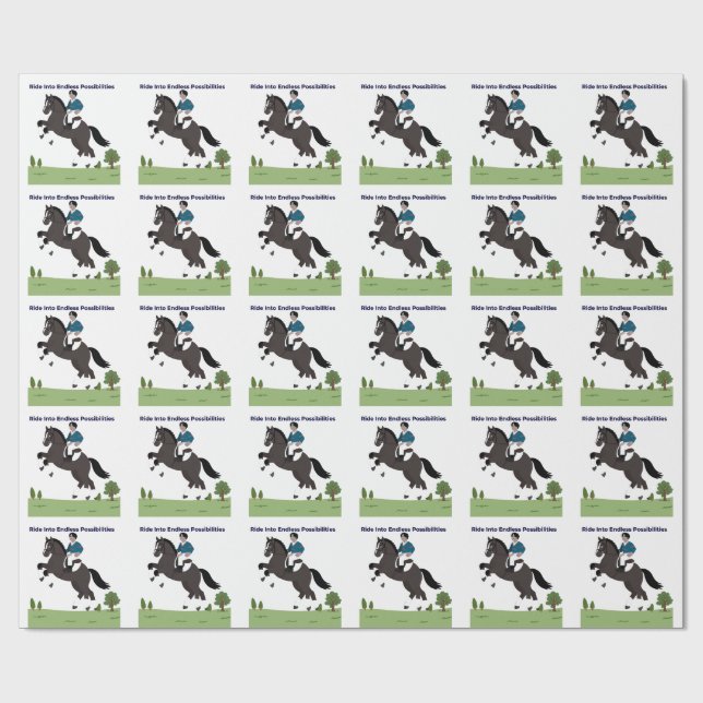 Papel De Presente Cavalgar em Direção a Possibilidades Infinitas | I (Aberto)