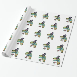 Papel De Presente Cavalheiro vitoriano Tyrannosaurus Rex