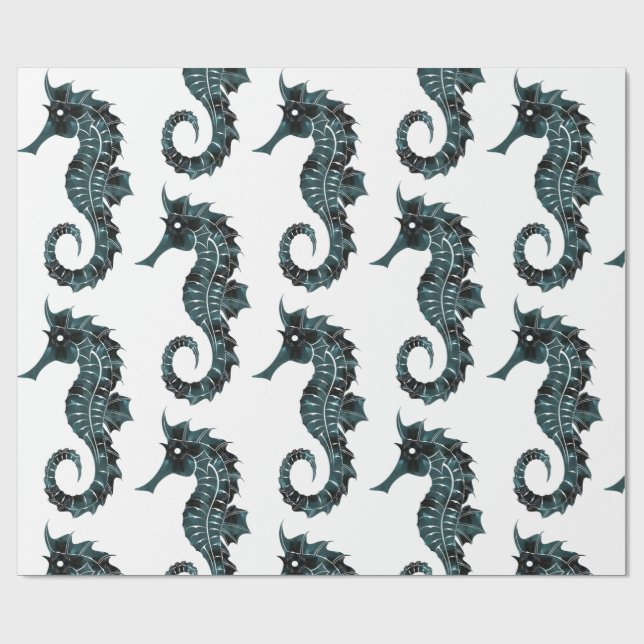 Papel De Presente Cavalo (Aberto)