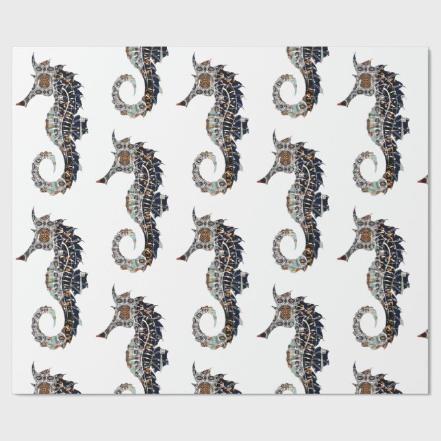 Papel De Presente Cavalo (Aberto)