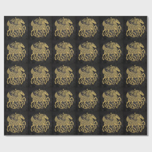 Papel De Presente Cavalo de Oito Pernas Sleipnir Mitologia Nórdica D