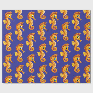 Papel De Presente Cavalo-marinho-de-boca-longa