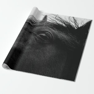 PAPEL DE PRESENTE CAVALO PRETO