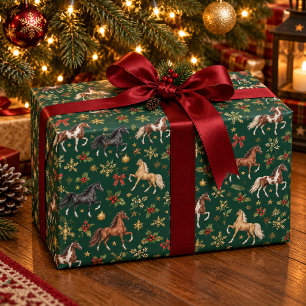 Papel De Presente  Cavalos American Saddlebred Natal 