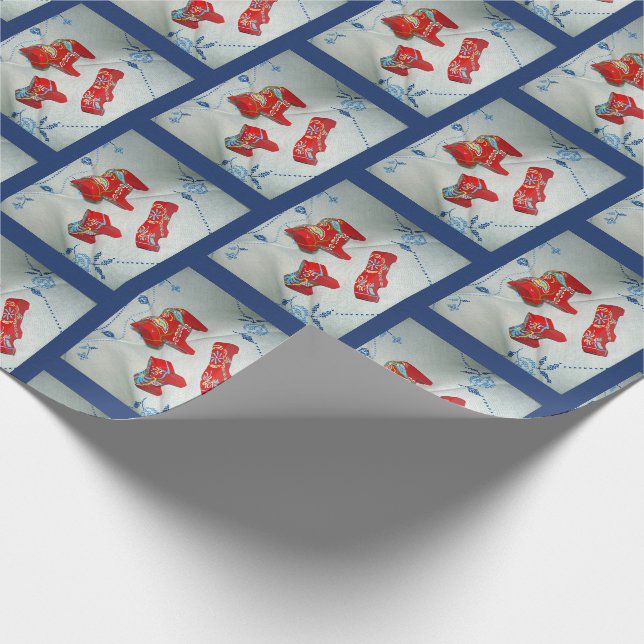 Papel De Presente  Cavalos Dala Suecos (Ponta)
