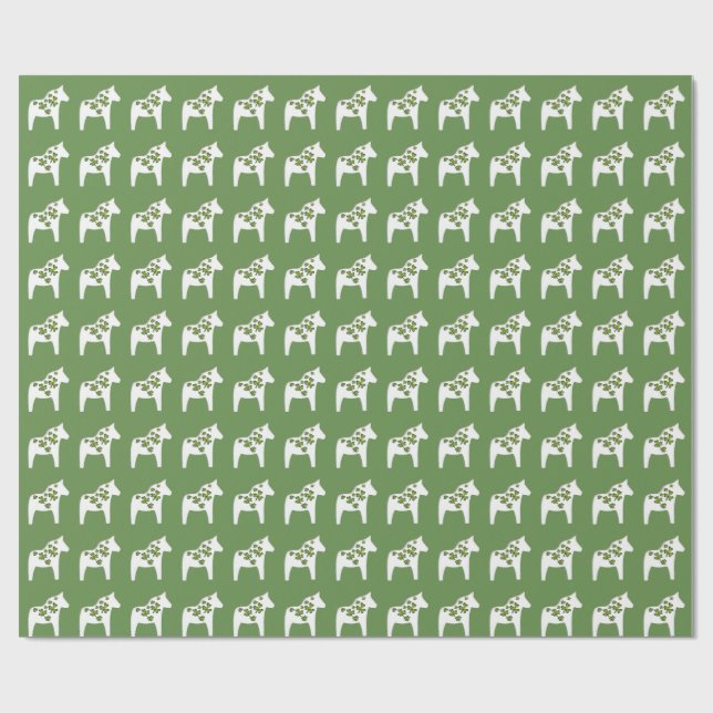 Papel De Presente Cavalos Irlandeses (Aberto)