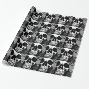 Papel De Presente Caveira