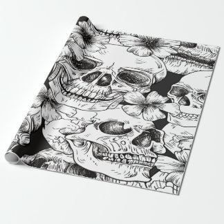 Papel De Presente Caveira