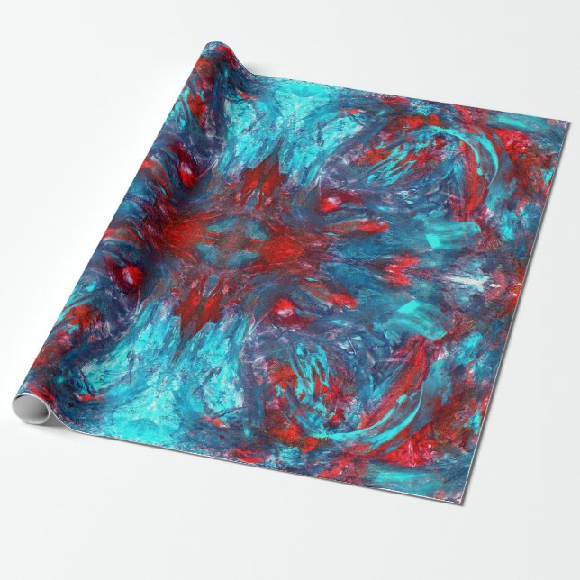 Papel De Presente Cavern Fade (Desenrolado)