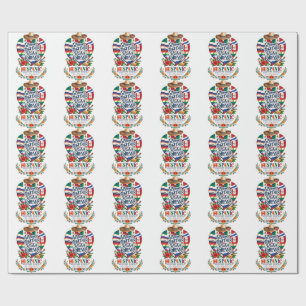 Papel De Presente Celebração Costeira do Mês da Herança Hispânica