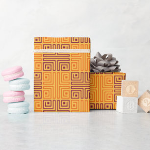 Papel De Presente Celebração Elegante Com Amor Com Vintage Quebra-Pr